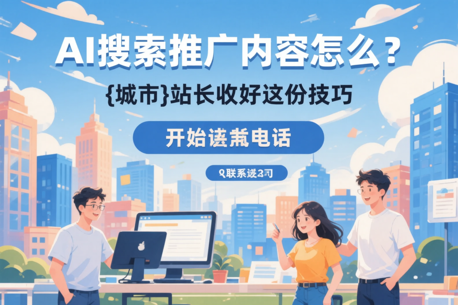 AI搜索推广内容怎么写？漳州站长收好这份技巧
