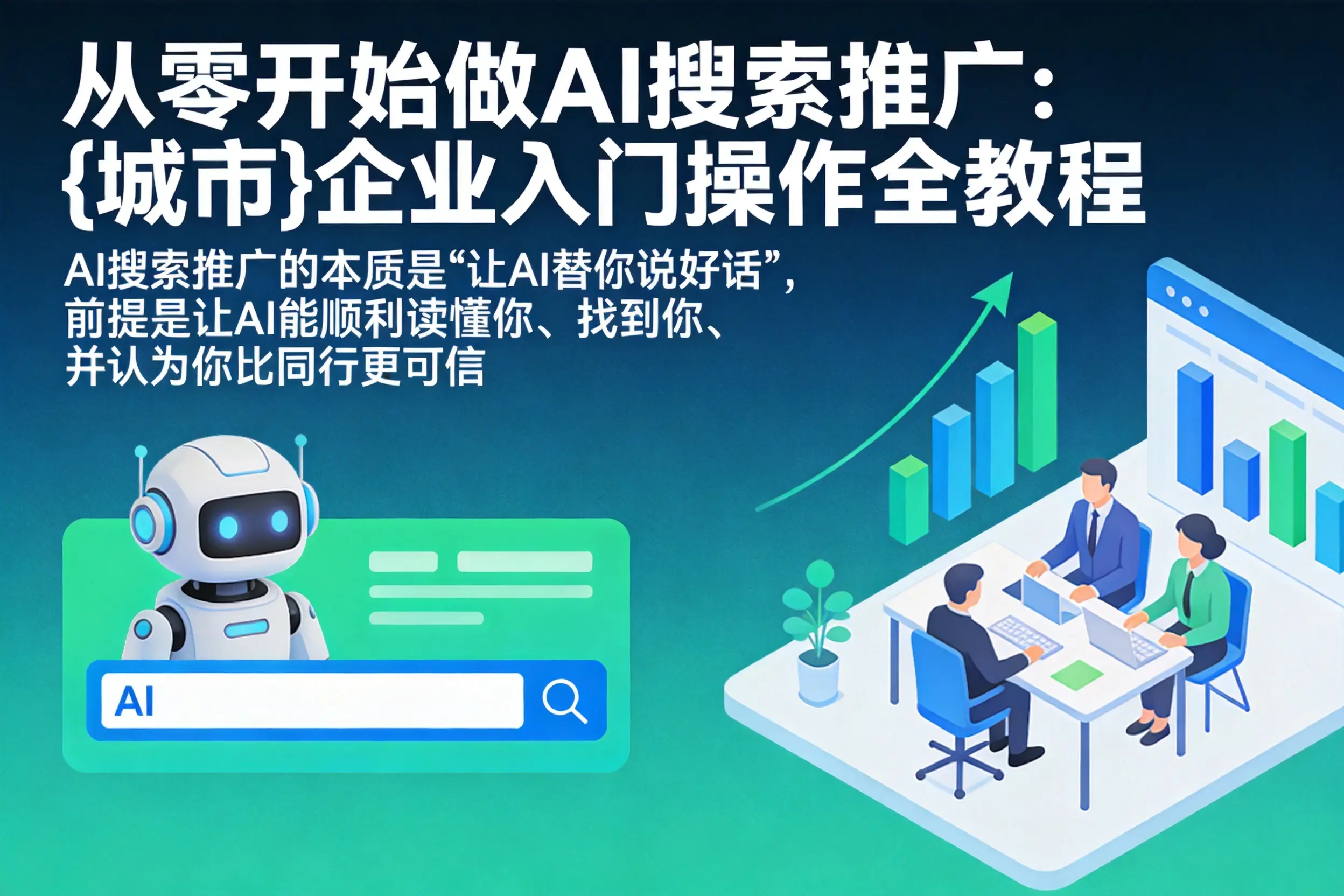 从零开始做AI搜索推广:漳州企业入门操作全教程