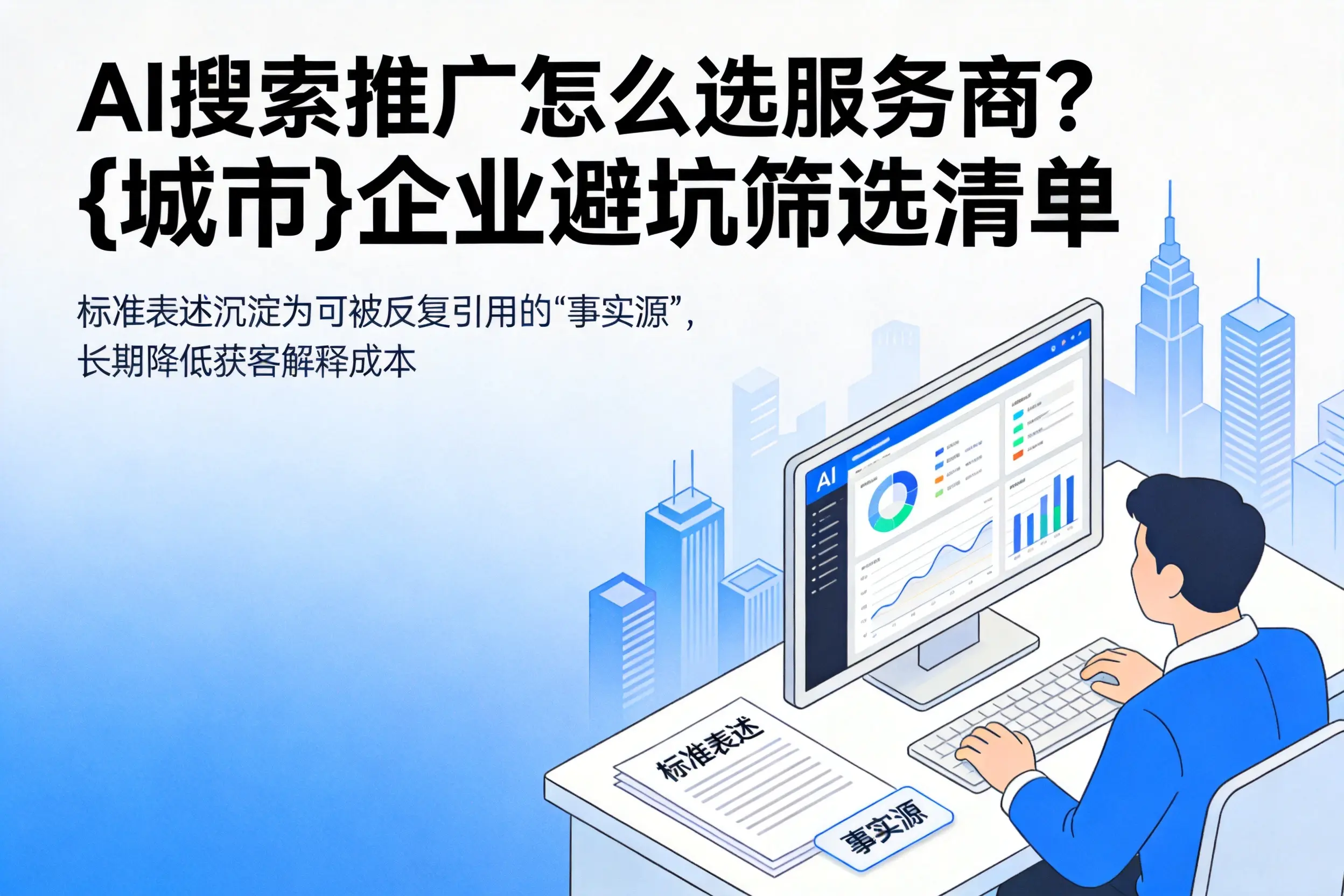 AI搜索推广怎么选服务商?漳州企业避坑筛选清单